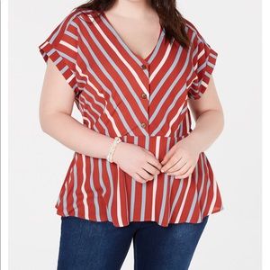 EUC (worn once!) peplum top